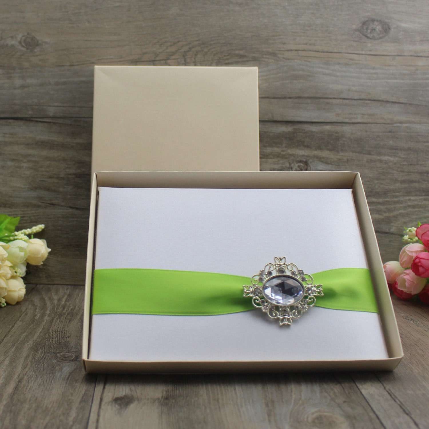 Silk Invitation Card With Paper Box Beautiful Invitation Customized